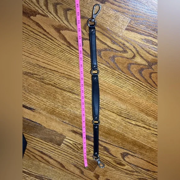 Coach Kristin y2K bag black leather with silver hardware and extra strap - Picture 10 of 12